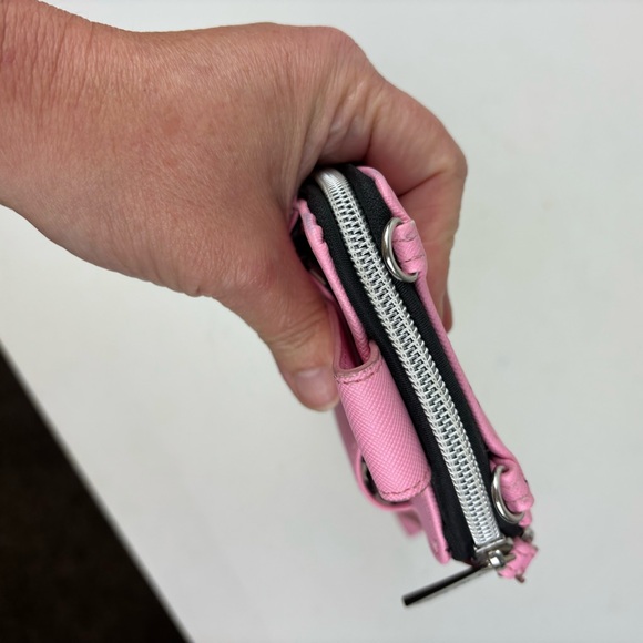 Marc Tetro pink Yorkie Dog wristlet bag - Picture 7 of 12